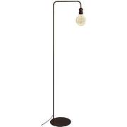 Lampadaires Tosel lampadaire liseuse articulé métal noir et bronze