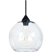 Lustres, suspensions et plafonniers Tosel Suspension globe verre noir ...