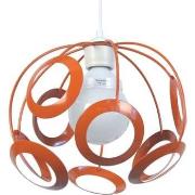 Lustres, suspensions et plafonniers Tosel Suspension globe métal orang...