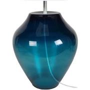 Lampes de bureau Tosel Lampe a poser vase verre pétrole et blanc