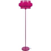 Lampadaires Tosel Lampadaire droit métal rose