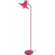 Lampadaires Tosel lampadaire liseuse articulé métal rose