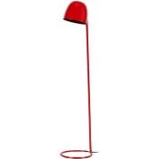 Lampadaires Tosel lampadaire liseuse articulé métal rouge