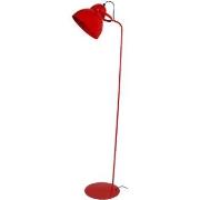 Lampadaires Tosel lampadaire liseuse articulé métal rouge