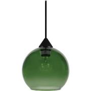 Lustres, suspensions et plafonniers Tosel Suspension globe verre vert