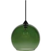 Lustres, suspensions et plafonniers Tosel Suspension globe verre vert
