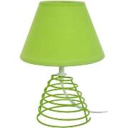 Lampes de bureau Tosel Lampe de chevet conique métal vert