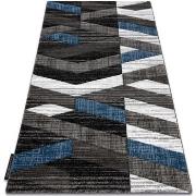 Tapis Rugsx Tapis ALTER Bax des rayures bleu 140x190 cm