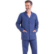 Pyjamas / Chemises de nuit Eminence Pyjama long ouvert homme Héritage