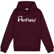 Sweat-shirt Penfield Sweat à capuche bear chest print bb