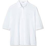 T-shirt Lacoste Polo femme full white