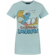 T-shirt Junk Food California Smurfin'