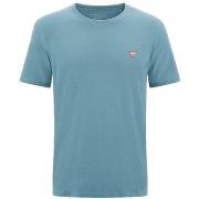 Debardeur Guess Tee shirt homme col rond bleu M2YI24J1311 G7DV