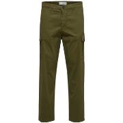 Pantalon Selected Noos Slim Tapered Wick Cargo Pants - Winter Moss
