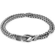 Bracelets Anchor &amp; Crew Bracelet Chaîne Brixham Argent De Mooring