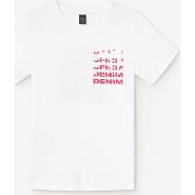 T-shirt Le Temps des Cerises T-shirt saros blanc