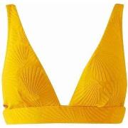 Maillots de bain Brigitte Bardot Haut de maillot triangle jaune VOYAGE