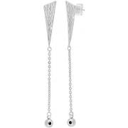 Boucles oreilles Sc Crystal BD2632-ARGENT-DIAMANT