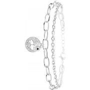 Bracelets Sc Crystal BD2560-ARGENT-DIAMANT