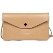 Pochette LANCASTER Pochette Lucertola ref 51821 Naturel 26*16*0.5