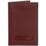 Portefeuille Francinel Porte-passeport en cuir ref_42538 Rouge 10*14*0...