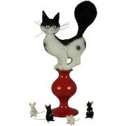 Statuettes et figurines Parastone Statuette Plan de fuite Les chats pa...