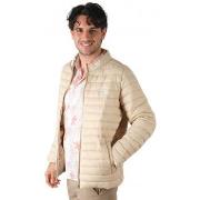 Veste Deeluxe Veste doudoune homme creme Mitchel