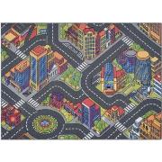 Tapis Rugsx TAPIS REBEL ROADS Urban life 97 Métropole, 95x133 cm