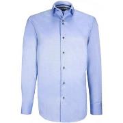 Chemise Emporio Balzani chemise cintree oxford filato bleu