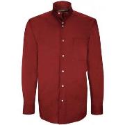 Chemise Emporio Balzani chemise mode col cousu nino bordeaux