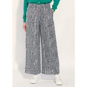 Pantalon La Fiancee Du Mekong Pantalon large coton lin taille haute AM...