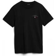 T-shirt Napapijri SELBAS NP0A4GBQ-041 BLACK