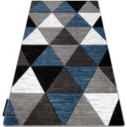 Tapis Rugsx Tapis ALTER Rino triangle bleu 80x150 cm