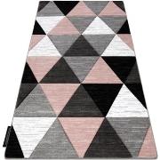 Tapis Rugsx Tapis ALTER Rino triangle rose 80x150 cm