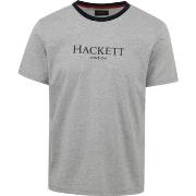 T-shirt Hackett T-Shirt Logo Gris