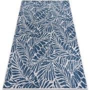 Tapis Rugsx Tapis SIZAL SION Feuilles 22151 tissé à 180x270 cm