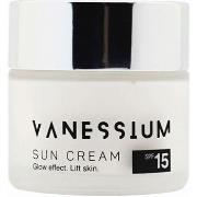 Anti-Age &amp; Anti-rides Vanessium Sun Cream Crème Hydratante Illumin...