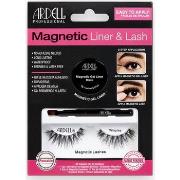Mascaras Faux-cils Ardell Magnetic Liner Lash Wispies Pestañas + Gel L...