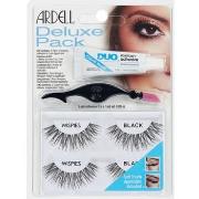 Mascaras Faux-cils Ardell Kit Deluxe Pack Wispies Black Coffret