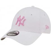 Casquette New-Era Casquette homme Yankees blanc Rose 60358173