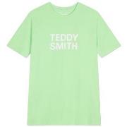 T-shirt Teddy Smith TEE-SHIRT TICLASS BASIC - PATINA GREEN - L