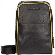Sac Bandouliere Emporio Armani Leather Messenger Bag