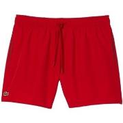 Short Lacoste Quick Dry Swim Shorts - Rouge Vert