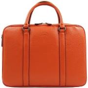 Porte document Francinel Sac ordinateur Ref 45625 Orange 38*27*7 cm