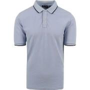 T-shirt Suitable Respect Polo Tip Ferry Bleu Clair