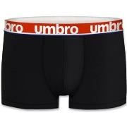 Boxers Umbro Boxer Homme Coton BCASS2 Noir