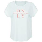 T-shirt Only Play TEE SHIRT FLORANCE LOOSE SS - PASTEL BLUE - M