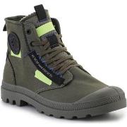 Baskets montantes Palladium Pampa HI Re-Craft Olive Night 77220-309-M