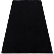 Tapis Rugsx Tapis BUNNY noir IMITATION DE FOURRURE DE 180x270 cm