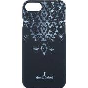 Housse portable Devid Label COQUE IPHONE GOMTRIQUE NOIR CVGEBK